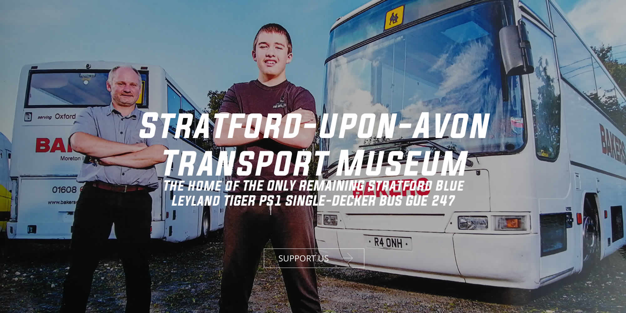 Stratford-upon-Avon Transport Museum - The home of the only remaining Stratford Blue Tiger Bus