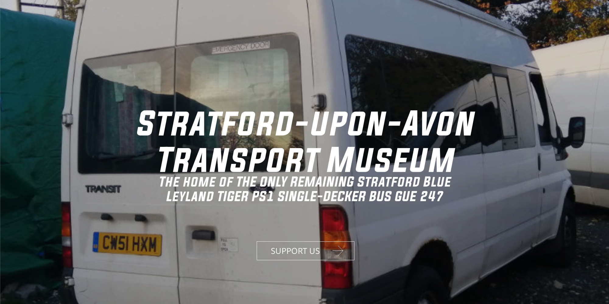 Stratford-upon-Avon Transport Museum - The home of the only remaining Stratford Blue Tiger Bus