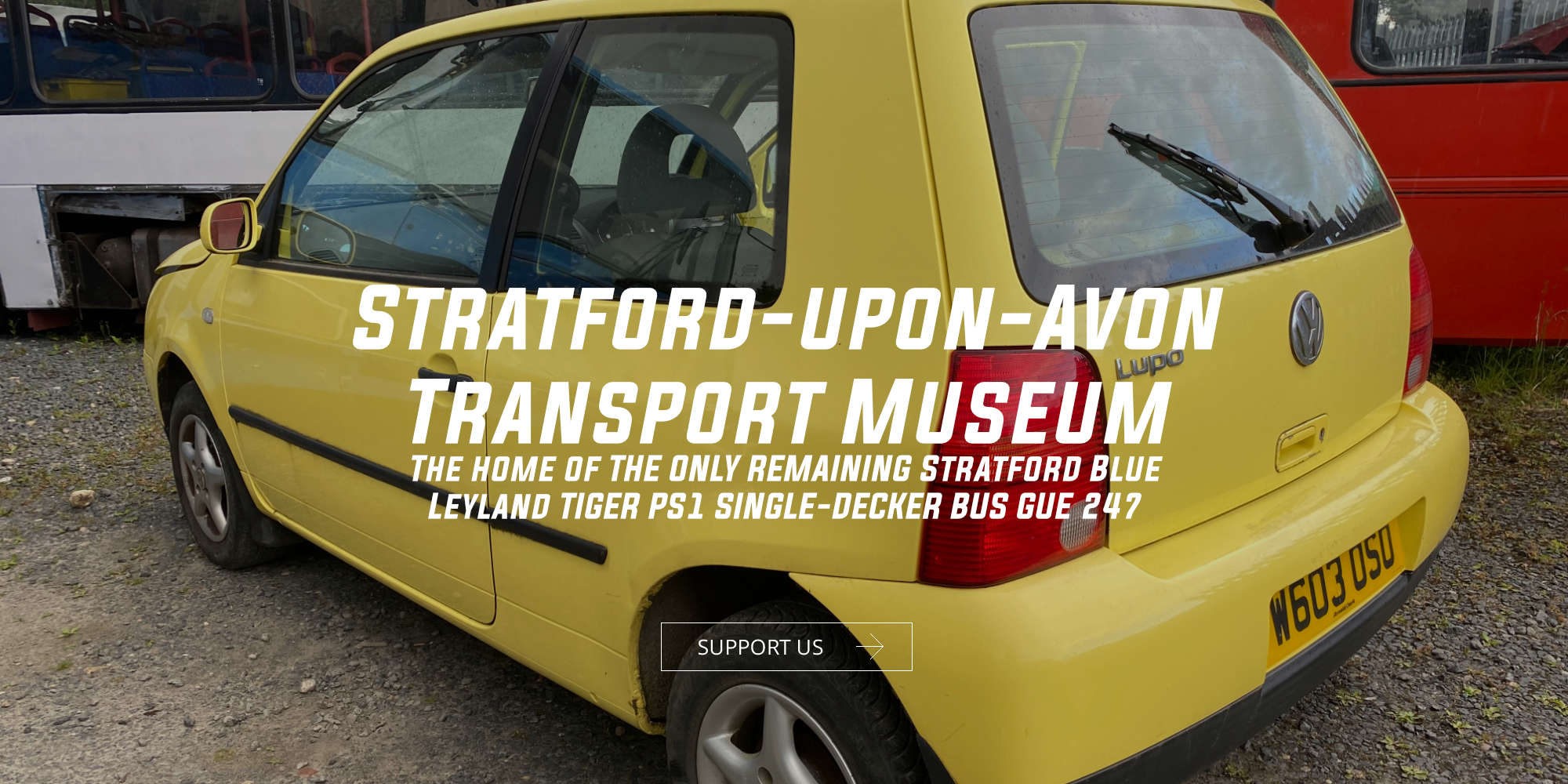 Stratford-upon-Avon Transport Museum - The home of the only remaining Stratford Blue Tiger Bus